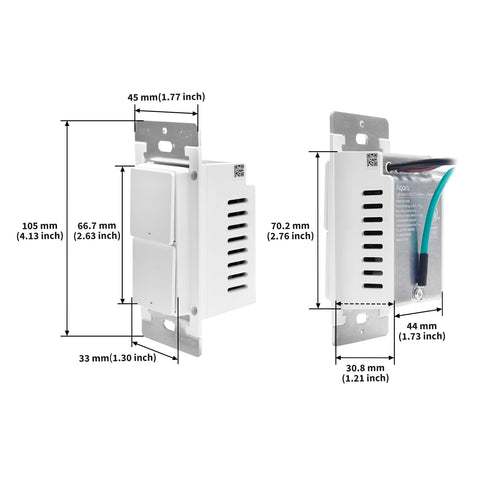 Aqara H2 quick wall-switch installation for smart home upgrade.