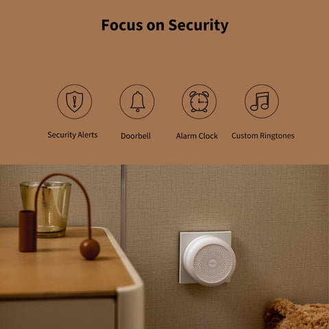 Aqara Hub M1S Gen 2 compact footprint and dimensions save space.