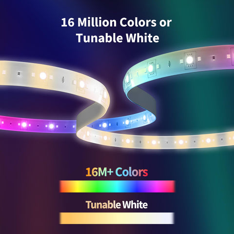 Aqara LED Strip T1 extension-ready cuttable design for DIY setups