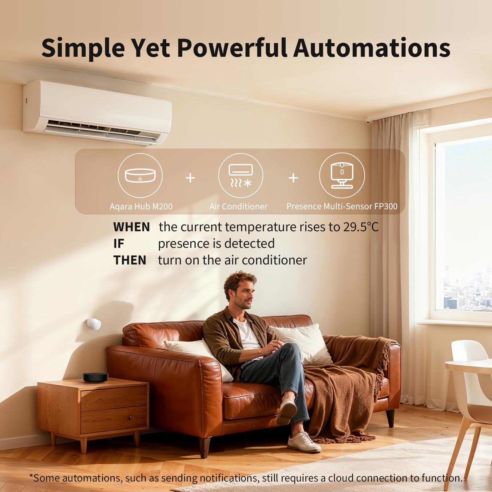 Aqara M200 PoE and Wi‑Fi connectivity for stable online automations