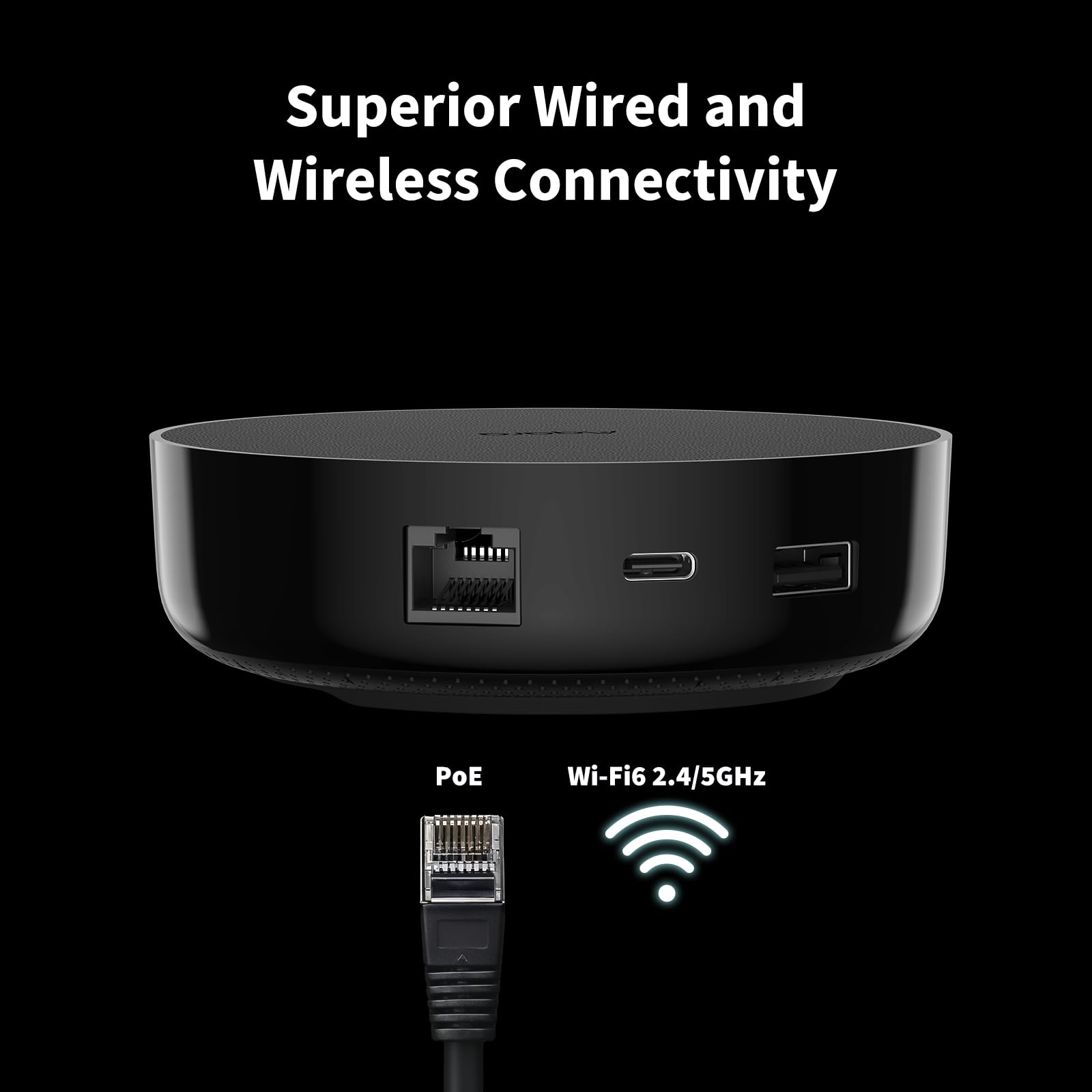 Aqara M200 USB‑C port supports backup power for uninterrupted workflows