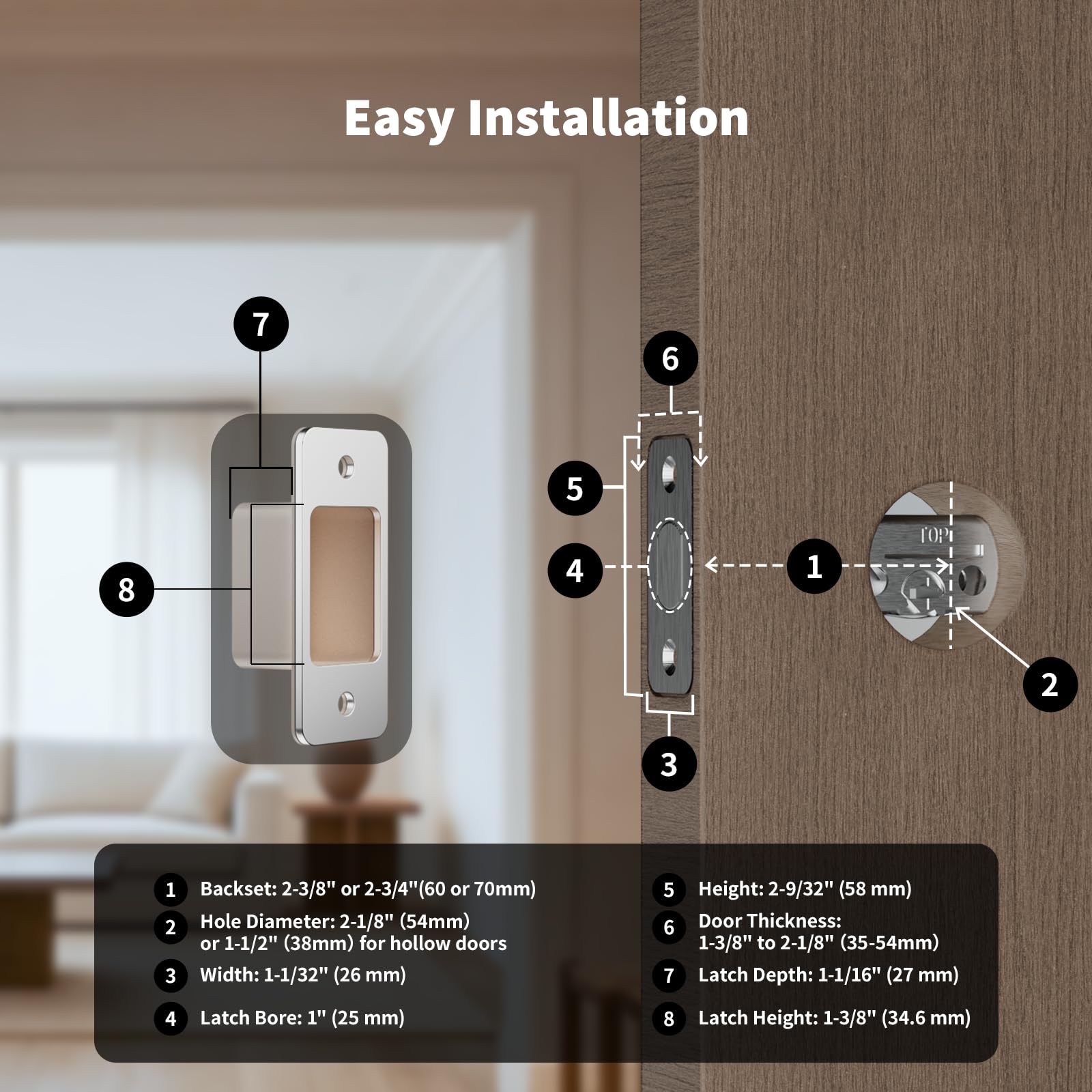 Aqara U100 IP65 durable shell protects against weather and daily use.