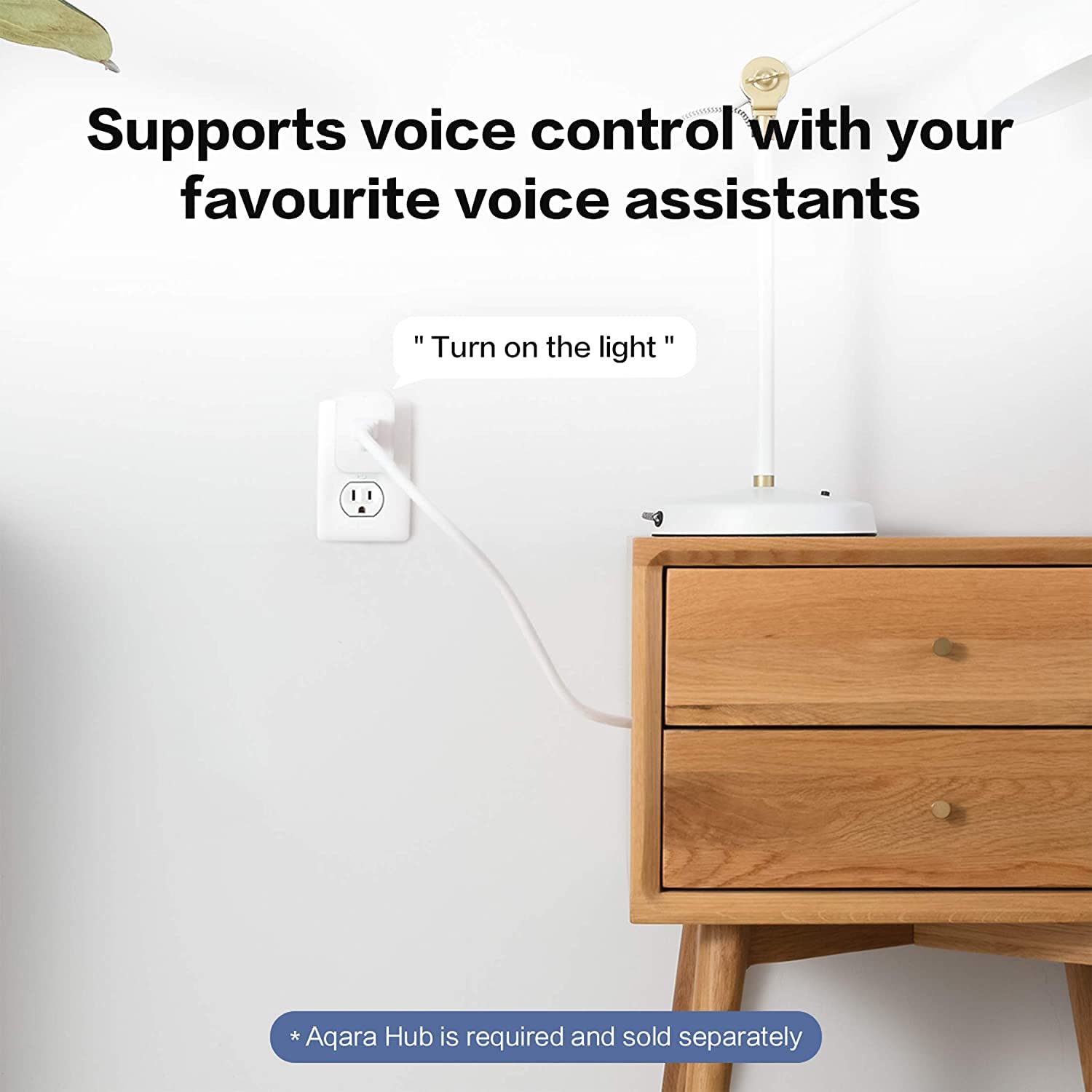 Aqara Smart Plug overload protection feature guarding high-power appliances.