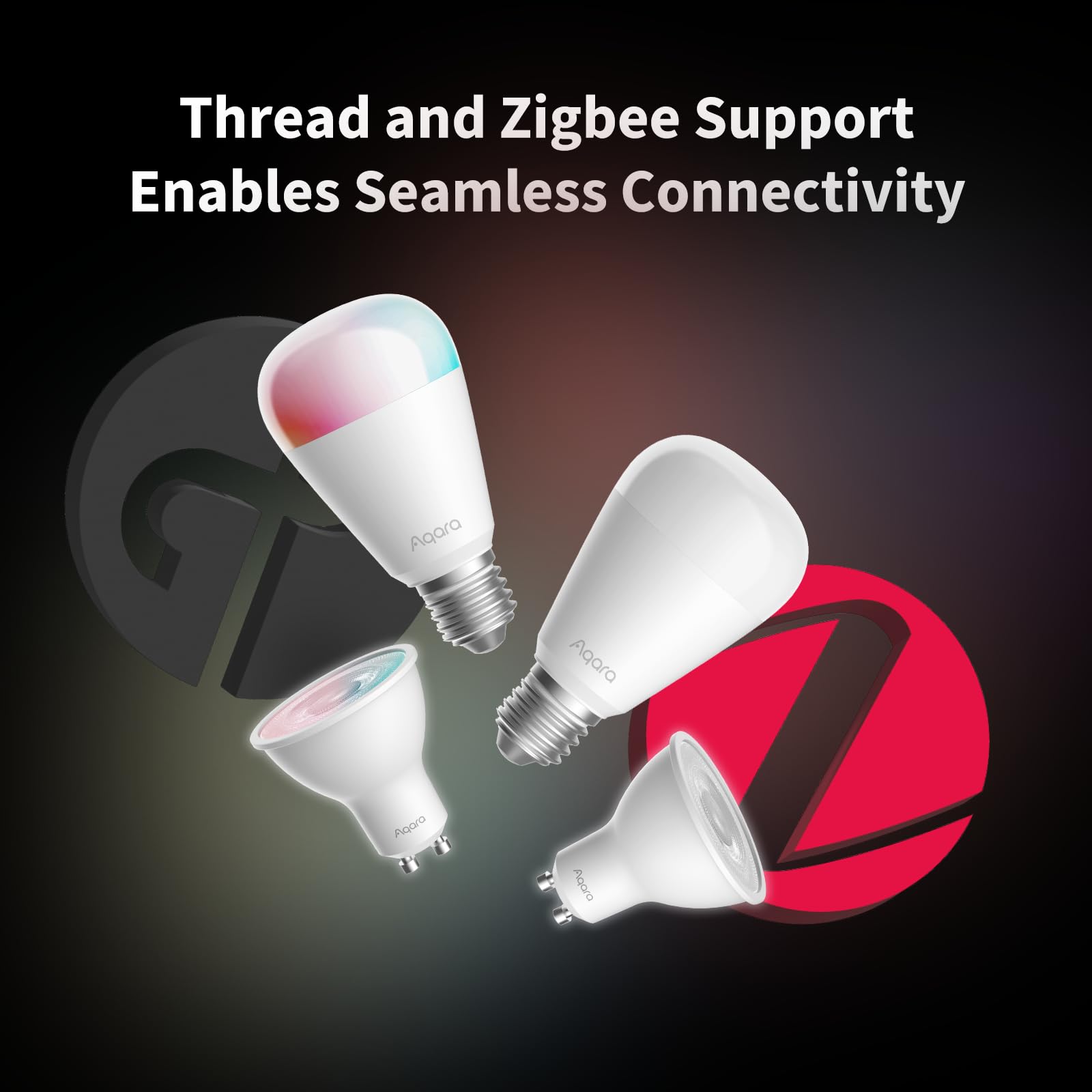 Aqara T2 LED bulb delivers 1100 lumens for bright, vibrant illumination.