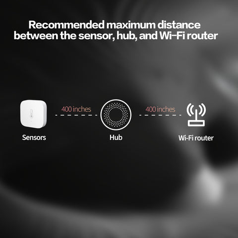 Aqara sensor in app view—real-time readings and trends