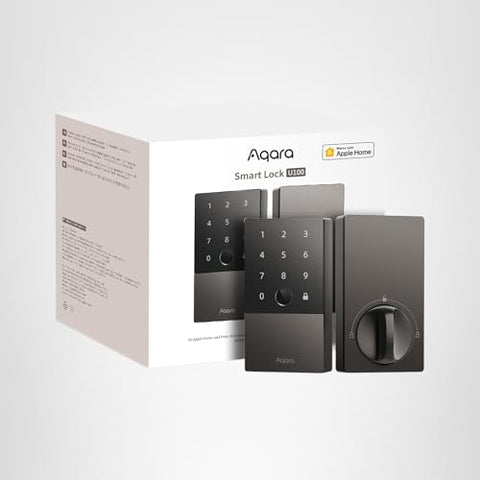 Aqara U100 zinc alloy body combines security and durability.