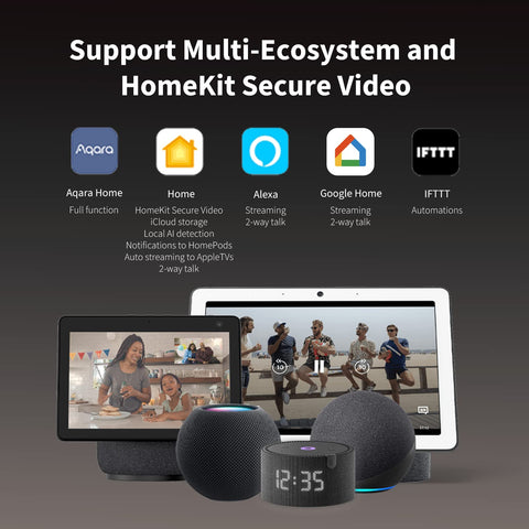 Aqara Video Doorbell G4 battery power setup with included AA pack.