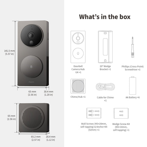 Aqara Video Doorbell G4 custom ringtones for personalized alerts.