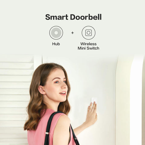 Aqara Zigbee Wireless Mini Switch long-press action for custom routines.