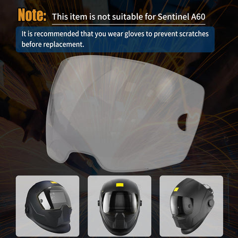 AQBB A50 front cover lens replacement extends service life with bending resistance.