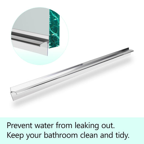 AQDD chrome drip rail kit offers rust-proof durability for busy bathrooms.