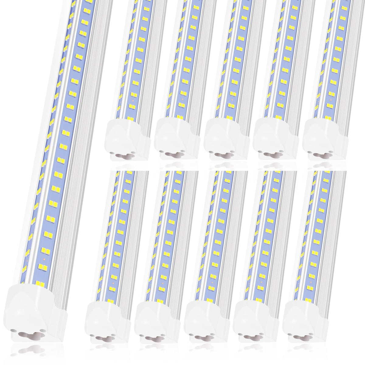 AQIQUUT LED shop light 4ft plug-and-play setup for easy installation and energy savings.