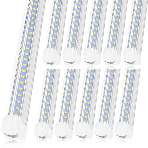 AQIQUUT LED shop light 4ft plug-and-play setup for easy installation and energy savings.