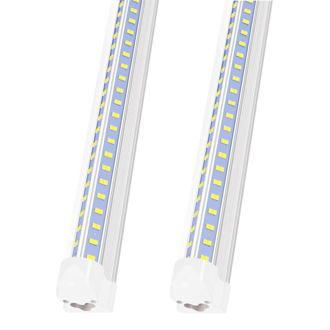 AQIQUUT LED Shop Lights 4FT front view for bright, even coverage