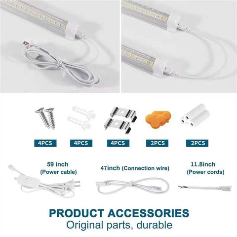 AQIQUUT LED Shop Lights 4FT long-life lighting for busy workshop environments
