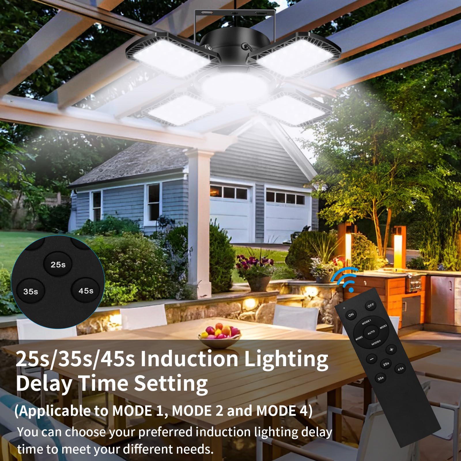 Aqonsie Solar Shed Light featuring a 16-5 foot cord for flexible routing