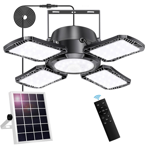 Aqonsie Solar Shed Light with remote control enabling quick mode changes