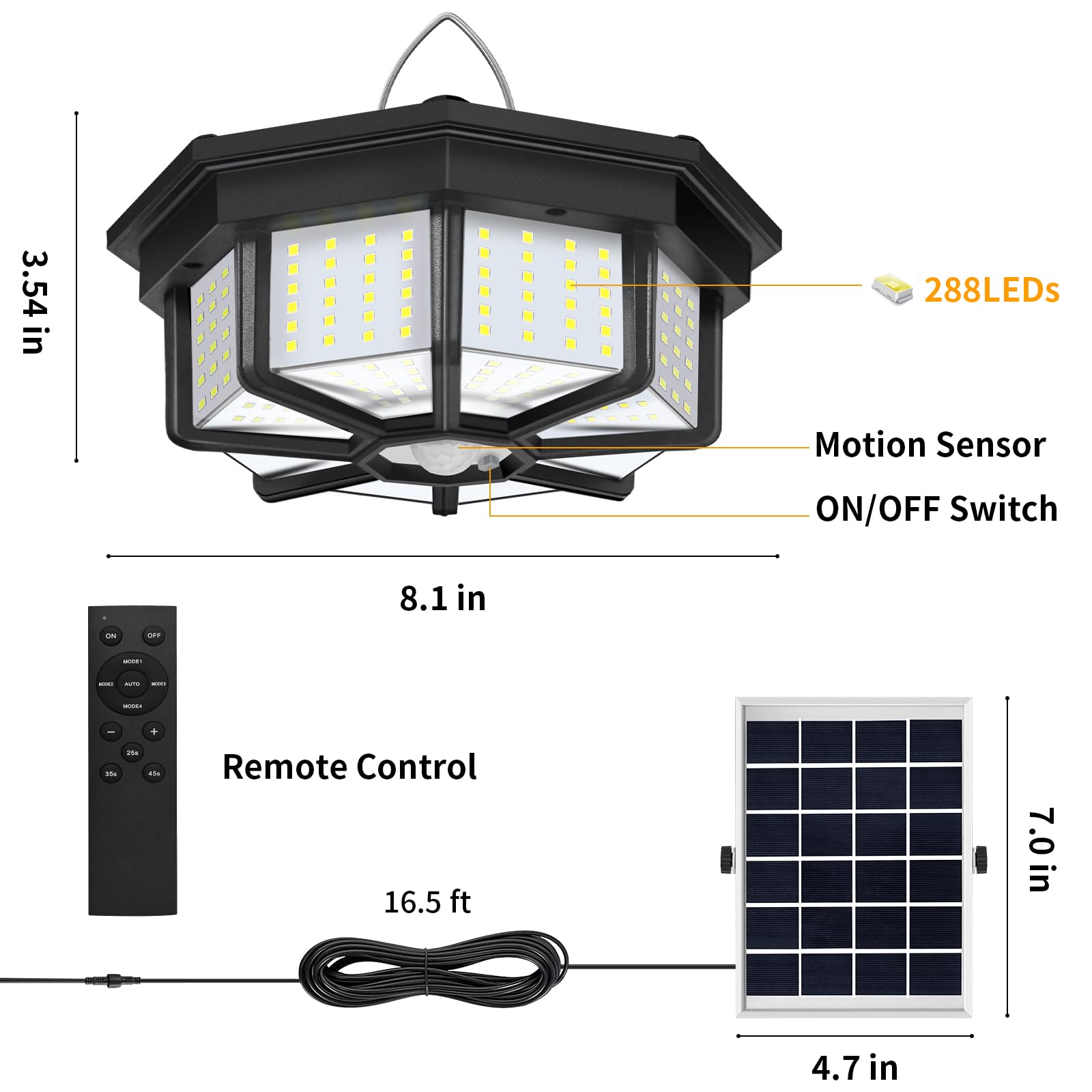 Split design enables indoor or outdoor placement flexibility