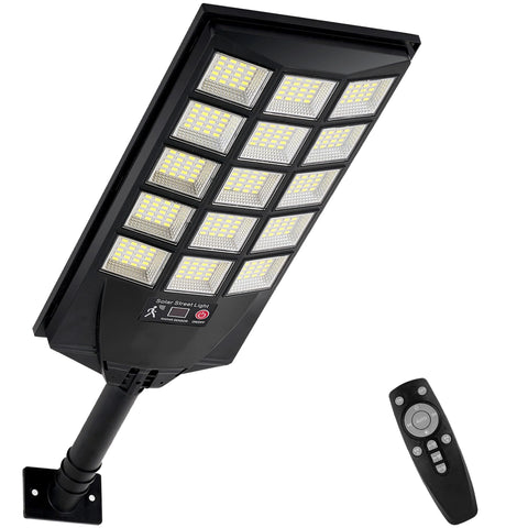 Aqraou solar light front view mounted on wall for secure outdoor lighting.