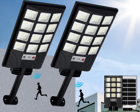 Aqraou Solar Lights on wall show IP66 durability for all-season outdoor use.