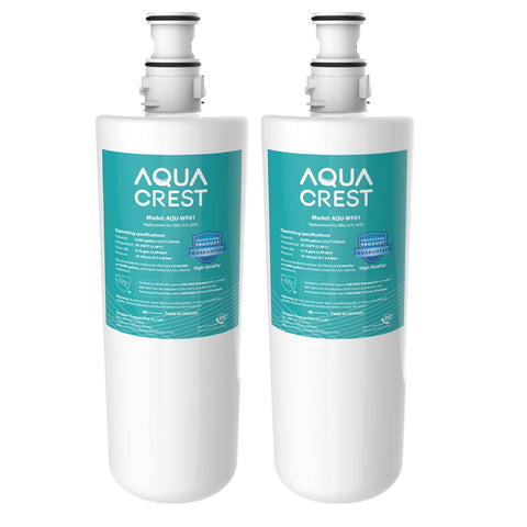 Aqua Crest 3US-AF01 under-sink filter pack-2 for easy replacement.