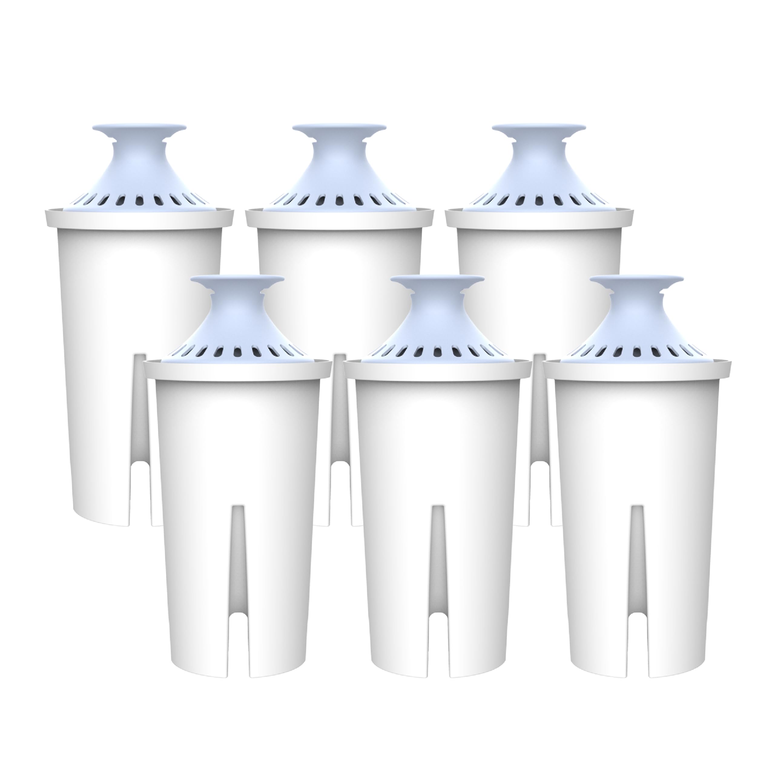 Aqua Crest alkaline filter cap close-up shows safe, easy replacement.