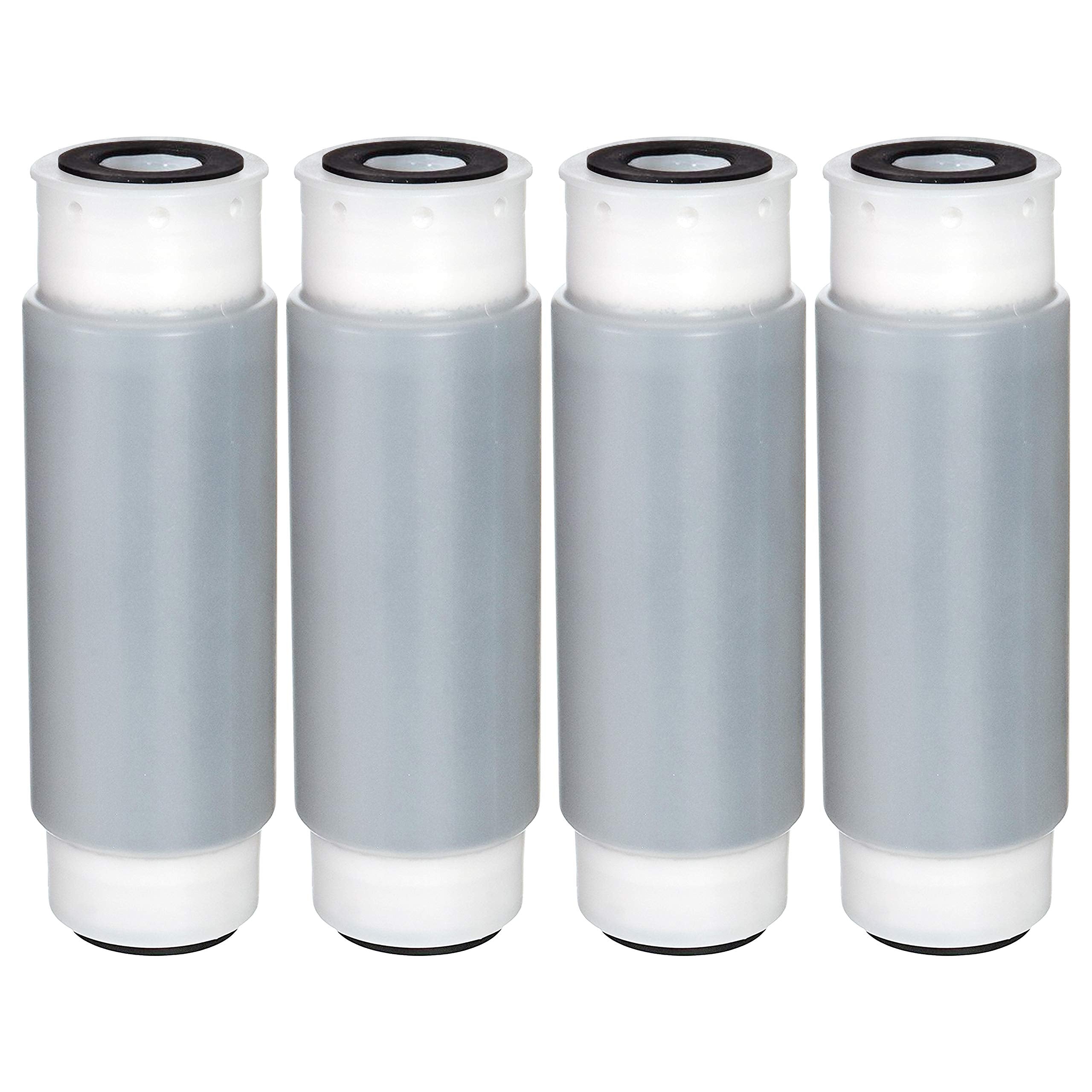 Aqua Crest AP117 pack of four product shots shows ready replacement for whole-house filtration.