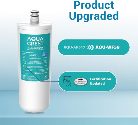 Aqua Crest AP517 compatibility with AP510 and AP517EA for simple replacement