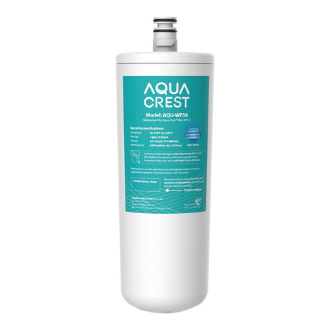 Aqua Crest AP517 under-sink filter pouring water for pure, refreshing cold water