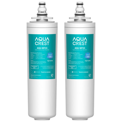 AQUACREST AQU-WF55 filter assembly reduces chlorine for cleaner water