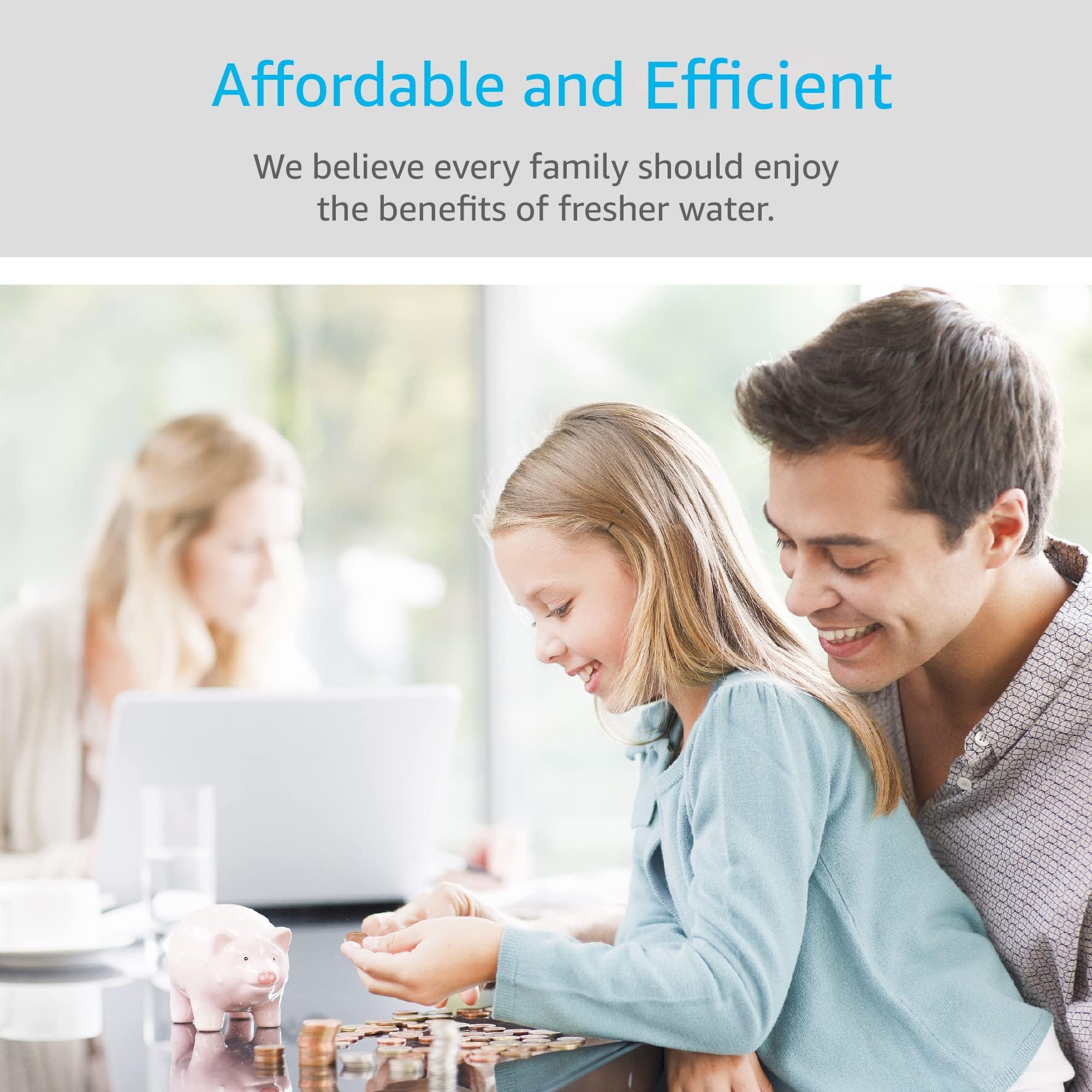 AQUA CREST Brita-model compatibility ensures broad pitcher and dispenser fit.