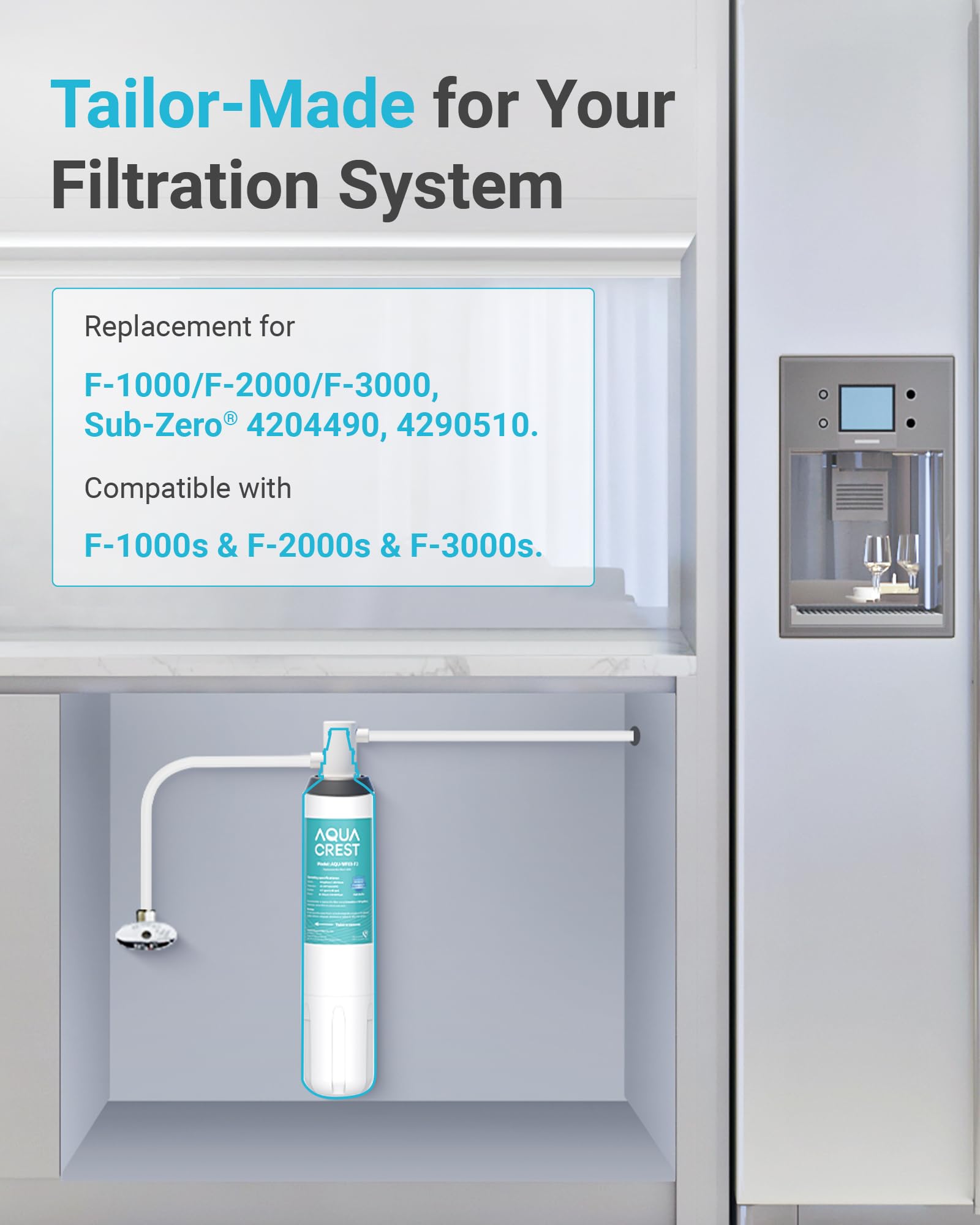 Aqua Crest replacement interval guidance for maintenance