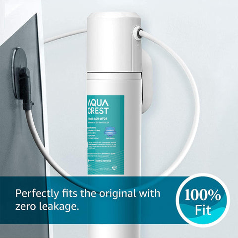 Aqua Crest filtration performance illustrating steady flow and impurity reduction