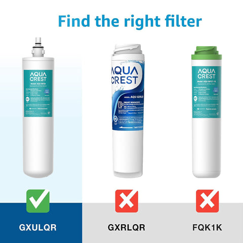 Aqua Crest FQK1R replacement filter for reliable chlorine reduction.