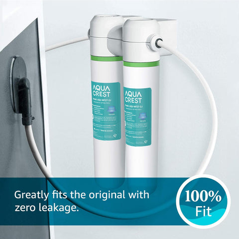 AQUA CREST FQK2J cartridge reduces chlorine and improves taste and odor