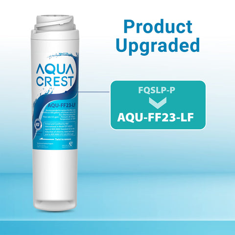 Aqua Crest under-sink filter in action reducing odors and improving flavor.