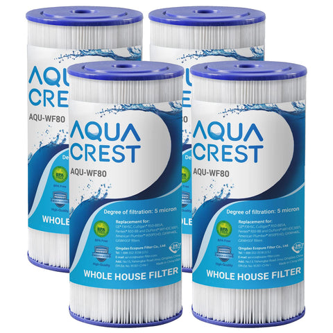 Aqua Crest FXHSC packaging shows a ready-to-use replacement set for clean water