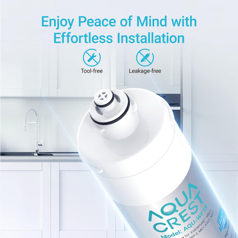 Aqua Crest I2000 cold-water valve connection shows safe install