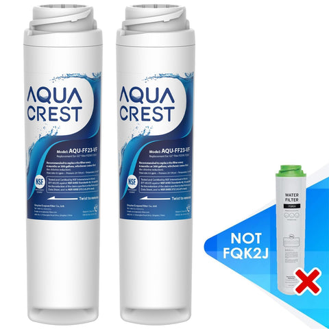 Aqua Crest NSF/ANSI certification badge highlighting standards