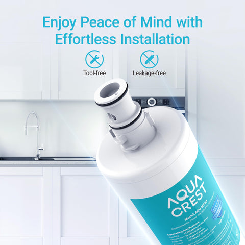 Aqua Crest demonstrates stable filtration flow for consistent drinking water.