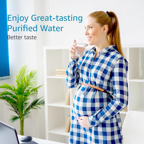 AQUA CREST taste and odor reduction enhances daily drinking water quality.