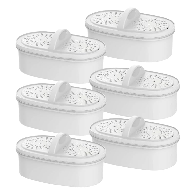 Aqua Crest Waterdrop six-pack filter ready for home use to upgrade filtration