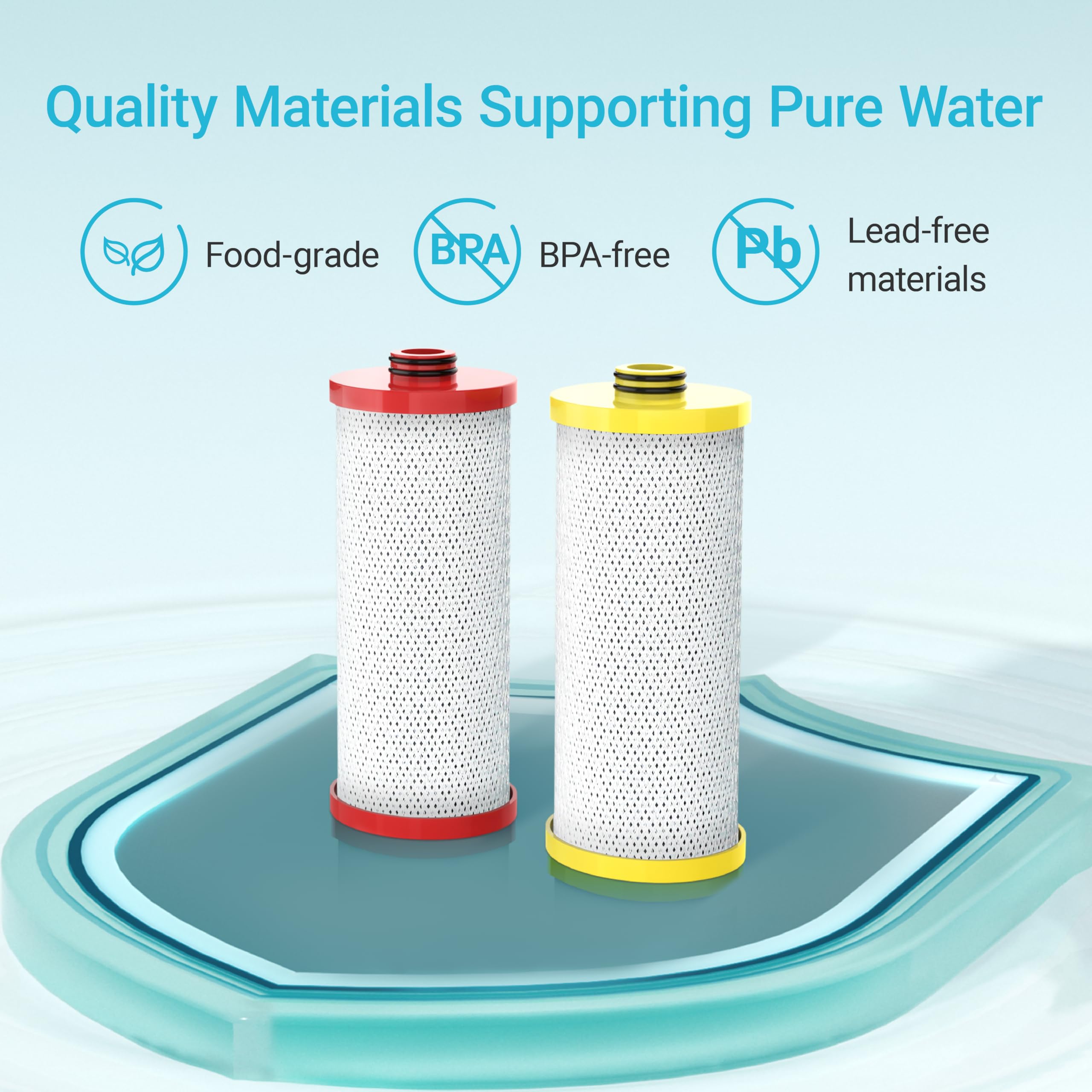 Aqua Crest WF52-R easy install with no tools required.
