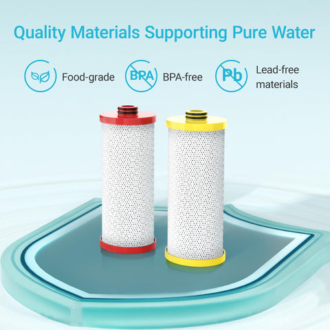Aqua Crest WF52-R easy install with no tools required.