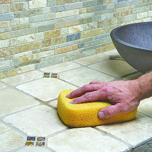 Natural look finish achieved with Aqua Mix Sealer's Choice Gold on stone