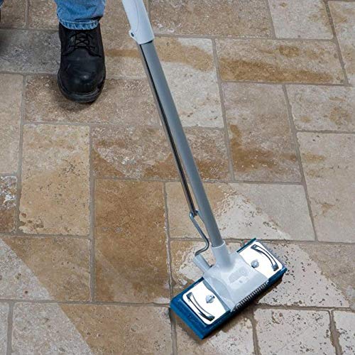 Stone surface sealed with Aqua Mix Sealer's Choice Gold during application