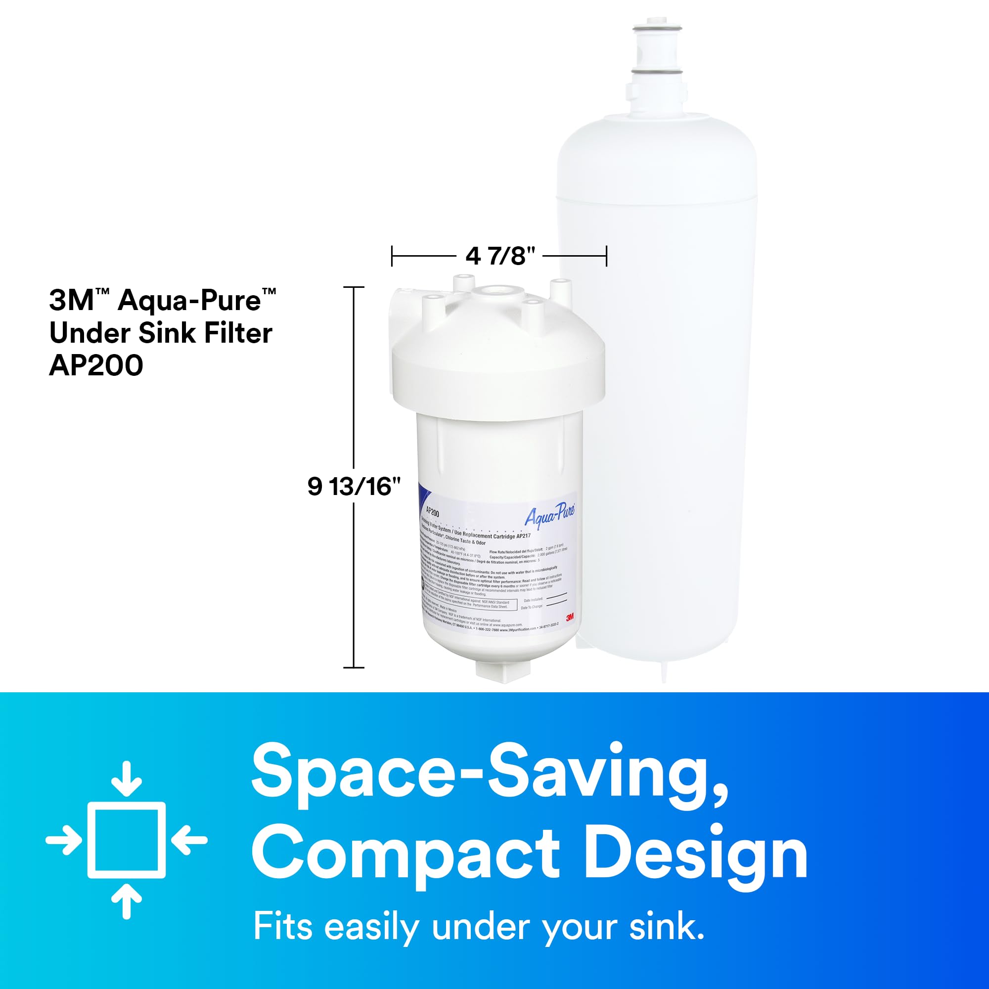 AP200 offers 2000-gallon capacity for long-term use