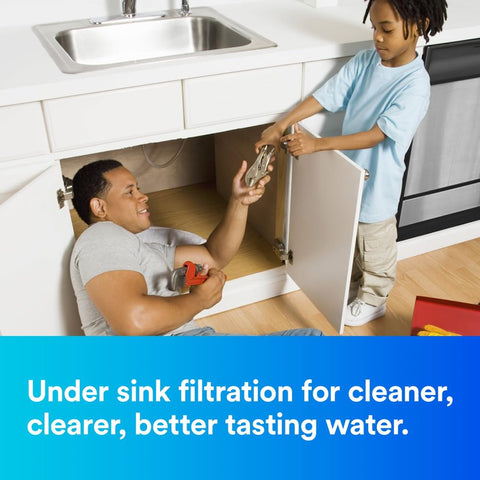 Aqua-Pure FF101 Sanitary Quick Change feature enables easy cartridge swaps.