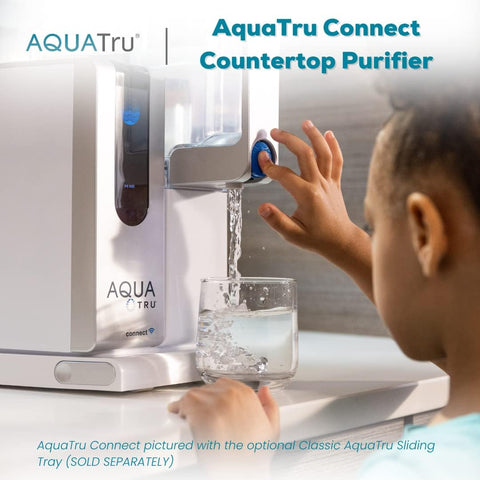AquaTru Classic app-connected display for monitoring water quality