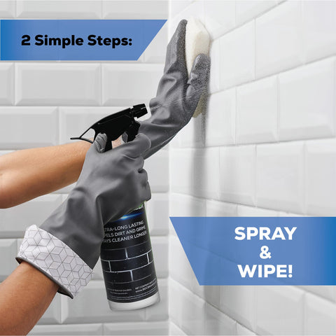 AQUA-X grout sealer close-up on tile joints preserving color and durability.